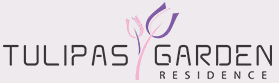 logo tulipas garden